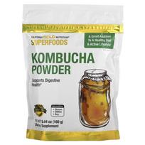 California Gold Nutrition, Supermaistas, Kombučos milteliai, Be skonio, 5,64 oz (160 g) yellow