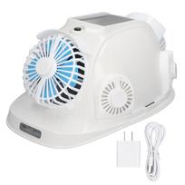 Saulės energija maitinamas apsauginis šalmas 6 ventiliatoriai Bluetooth išmanus vėsinimas Atsiliepimas į skambučius Statybinis šalmas