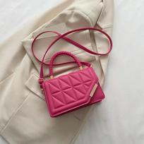 Naujas mados pečių krepšys Plaid PU odos moteriškos rankinės Dizaineriai Crossbody krepšiai moterims juoda