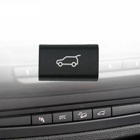 Galinių durelių jungiklio mygtuko dangtelis 1 vnt. Priedas BMW X5 E70 X6 E71 LB gray