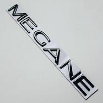 MEGANE raidės bagažinės emblema Automobilio lipdukai For MEGANE 1 2 3 4 MK1 MK2 MK3 MK4 RS Išorės aksesuarai sidabras