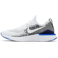 Nike Epic React Flyknit 2 Baltas Juodas Lenktyninis Mėlynas BQ8928-102 40
