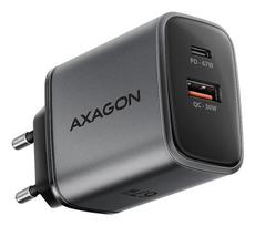 AXAGON Wall charger 67W, 2x port (USB-A + USB-C) PD3.0/PPS/QC4+/SFC 2.0/Apple | ACU-PQ67|ACU-PQ67