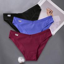 3 vnt./komplektas M-XXL Moteriškos Seksualios medvilninės kelnaitės Apatiniai apatiniai Moteriški apatiniai kelnaitės Moteriškos kelnaitės Medvilninės kelnaitės Mergaičių intymus apatinis trikotažas M