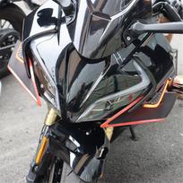 2Pcs Motorcycle Front Side Spoiler Winglets Aerodynamic Wing Set Fixed Wind Wings