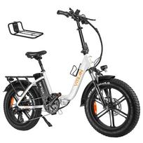 „Vitilan U7 2.0“ sulankstomas elektrinis dviratis, 750 W variklis 48 V 20 Ah nuimamas akumuliatorius 28 mylių per valandą maksimalus greitis 20 * 4,0 colio „Fat Tire City Ebike“ U7-2.0 juoda