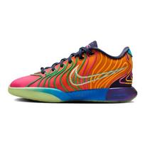 Nike LeBron 21 Optimism Photo Blue Laser Fuchsia Vapor Green Laser Orange Thunder Blue Green Shock Dideliems Vaikams Krepšinio Batai HF6819-400 38