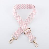 Reguliuojamas platus per petį nešiojamas diržas moteriškiems krepšiams - Dvigubo naudojimo ir kasdienis aksesuaras Bright Silver Buckle