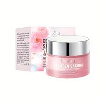 50g Kolageno Sakura Stangrinantis Elastingas Veido Kremas Drėkinantis, Lygus, Švelnus Sumažina Smulkias Raukšles Anti-raukšliniai ir Nenegesūs Odos Priežiūros Produktai 50g(1.76oz)