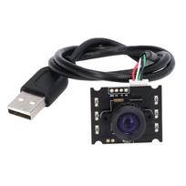 Kameros modulis 0,3 MP 72 laipsnių plataus kampo USB 2.0 GC0308 Lustas be tvarkyklės Plokštės priedas
