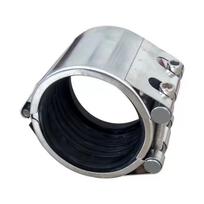 304 nerūdijančio plieno vamzdžio nuotėkio taisymo spaustuvas Tube outer diameter 32-35mm