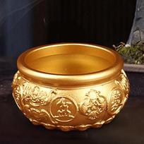 Feng Shui Decorative Brass Bowl for Prosperity And Abundance S