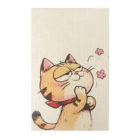 Wall Mounted Cat Scratcher Self-adhesive Cat Scratch Pad Cute Kitten Pattern Scratch Mat Protects Furniture And Walls for Indoor Cats Scratching M