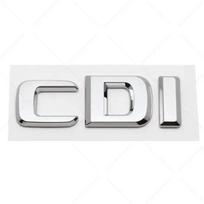 3D ABS CDI CGI Logotipo Raidės Automobilio Galinio Bagažininko Lipdukas C200 C220 W204 W205 E220 E200 E250 W211 Emblema Ženklelis Aksesuarai CDI-Silver-A
