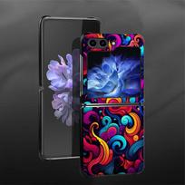 COLOR INK Graffiti Case for Samsung Galaxy Flip7 FE Flip6 Flip5 Z Flip 7 6 5 4 3 Flip4 Flip3 Back Phone Cover Funda Galaxy Z Flip4