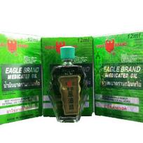 3 „Eagle“ prekės ženklo aromatinių aliejų buteliukų rinkinys – chlorofilo kvapas ir; Mėtų skonio – 3 x 12 ml