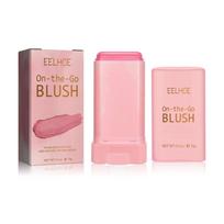 EELHOE Cheek Blush veido maitinamasis skaistalų gelis kremas vandeniui atsparus daugiafunkcis akims lūpoms makiažo skaistalų lazdelė vandeniui atspari veido skaistalų lazdelė Cheek Rouge red pink