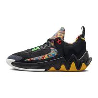 Nike Giannis Immortality 2 GS Kaleidoscope Juodi Elektros Žalios Spalvos Universitetiniai Auksiniai Rožinės Švytėjimo Krepšinio Batai DQ1943-002 37.5 black