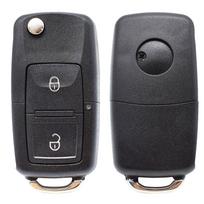 2 mygtukų raktų apvalkalas, skirtas VW Golf Bora Lupo Passat Polo Transporter Sharan Fox Amarok nuotolinio valdymo pulto dėklo dangtelio keitimas be ašmenų