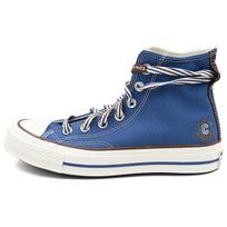 Converse Chuck 70 Madingi Patvarūs Aukštakulniai Drobės Sportbačiai Unisex Sportbačiai Mėlyni A12448C 48