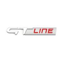 Automobilio Metalinis GT RS Line Ženklelis Emblema Lipdukai Lipdukas Dėl Logan Clio Megane 2 3 4 Captur Koleos Espace Twingo Duster Kadjar GT Line-1