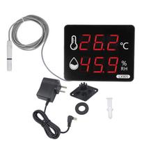 Temperatūros Drėgmės Jutiklio Matuoklis LED Skaitmeninis Monitorius Indikatorius Matuoklis LX905‑C  100‑240V
