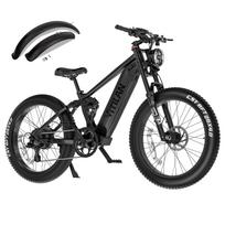 Vitilan T7PRO 1000W BAFANG variklis+52V20AH Samsung baterija, 26 * 4,0 colių padangos, Ximano 8 pavarų, priekiniai ir galiniai hidrauliniai stabdžiai, elektrinis dviratis black juoda