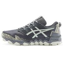 Asics Gel-FujiTrabuco 7 Patogūs Universalūs Audinys Sintetinė Oda Žemi Takų Bėgimo Batai Vyriški Sportbačiai Pilki Balti 1011B256-020 40 gray