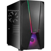 SilverStone Fara V1M Pro Micro-ATX Gehäuse, ARGB, Tempered Glass - Black | GESV-532 | 4710679814094