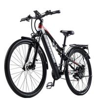 RANDRIDE YG90 elektrinis dviratis 1000 W galingas variklis 48V17AH akumuliatorinis hidraulinis stabdys E-dviratis suaugusiems 27,5 colio / 29 colių padanga elektrinis dviratis YG90-Black-27.5 Inch
