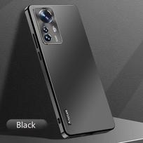 Telefono dėklas, skirtas XiaoMi 12 Pro 12X, metalinis, magnetinis, aliuminio lydinio, itin plonas, pilnai apsaugantis dangtelis, skirtas XiaoMi 12S Ultra, galinis dangtelis For XiaoMi 12 balta
