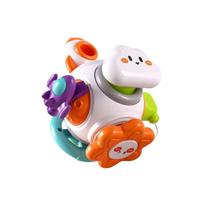 Kosminės raketos kamuolys 6in1 WOOPIE BABY Montessori 18m+