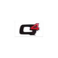 3D ABS Automobilio raidės Ženklelis Lipdukas Logotipas Galinės bagažinės emblema Automobilio priedai R/omeo 147 156 Q2 Q4 Ti Veloce Giulia Stelvio TI sidabras
