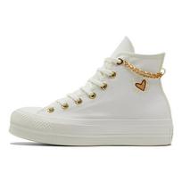 Converse Chuck Taylor All Star Platforma Auksinė Grandinėlė Second Hand Geltona Moteriška A04453C 37
