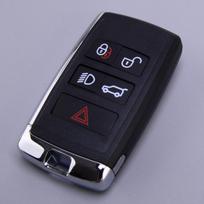 5 mygtukų automobilio išmaniojo nuotolinio valdymo pultelio korpusas, beraktės atrakinimo valdymo dėklas, tinkantis Jaguar Land Rover 2018