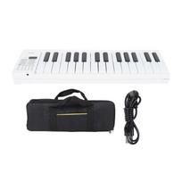 61 Key Foldable Piano Portable Keyboard Folding Electronic Instrument  with Recording Playback 61 Key Portable Keyboard Piano balta