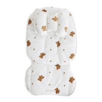 Lightweight Baby Carriage Seat Cushion  Fabric Backing Design Easy Installation for Daily Use 1