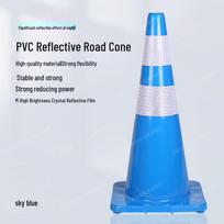 De Liantai 67cm Atspindintis PVC Kelių Kūgis geltona