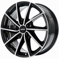 Ratlankis ALUTEC Singa R16x6 4x108 ET 23 CB 65.1 (Diamond Black Frontpolished) (655 kg)