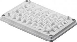 SV Cable entry gland, with sealing membranes, 32x Ø 7-16 mm, 4x Ø 10-20 mm, 9665770 | 4028177382466