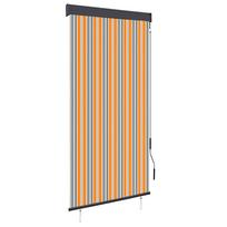 Lauko roletas, geltonos ir mėlynos spalvų, 100x250cm