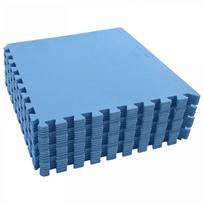 Dėlionės pratimų kilimėliai 24 pcs Mėlyna 8,64 ㎡ EVA puta