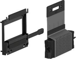 Dell | OptiPlex Micro and Thin Client VESA Mount w/Adapter Bracket | Black