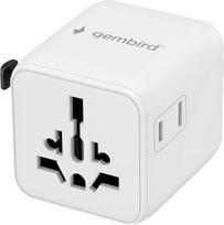 Gembird TPA-INT-01-W Universal travel power adapter, white | Gembird