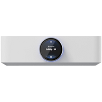 Ubiquiti UPL-Amp-W-EU Premium speaker amplifier designed for high-fidelity multi-zone audio streaming and immersive spatial soun