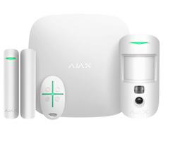 ALARM SECURITY STARTERKIT CAM/HDR WHITE 156253 AJAX