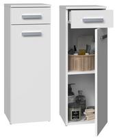 Topeshop NEL V DS BIEL bathroom storage cabinet White