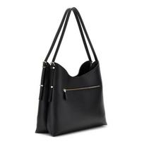 GUESS Juodos moteriškos petinės rankinės - Lefia Didelė Hobo Rankinė L 311584