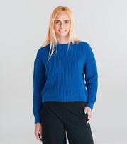 Vero Moda moteriškas džemperis 10291736*01, elektrinė mėlyna/bea