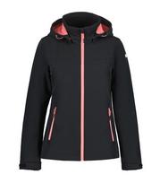 Icepeak moteriška Softshell striukė Brenham 54970-8*996, juodas/rožinis, 46